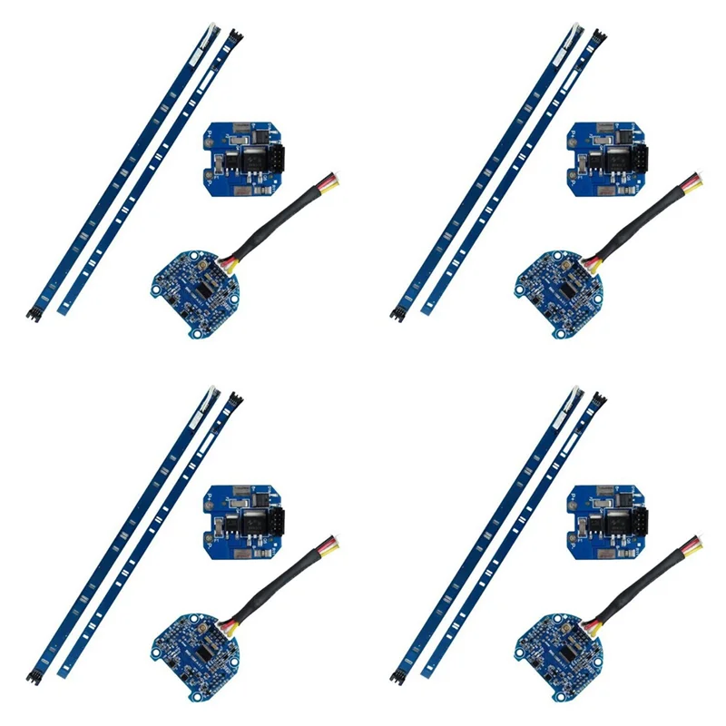 

AS98-4X Battery BMS For Ninebot Scooter ES1 ES2 ES4 36V Lithium Battery Protection Panel Support Communication Es2 Parts(A)