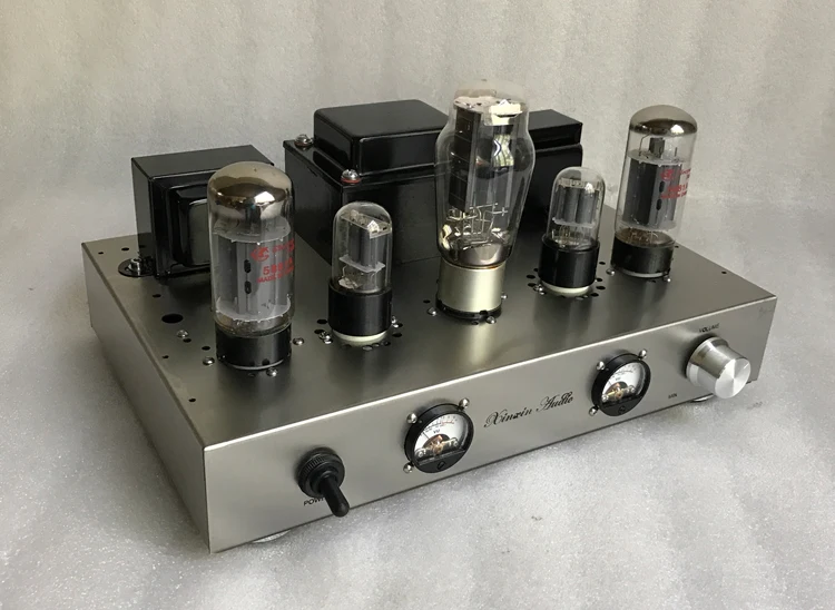 

Latest 7W*2 5881A tube power amplifier class A scaffolding bile machine single-ended bile machine general EL34 \KT66