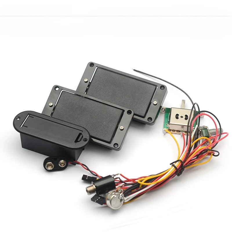 Top Selling Active HH Humbucker Guitar Pickup Set 1V1T Wiring 3-Way Switch 81/85 Style