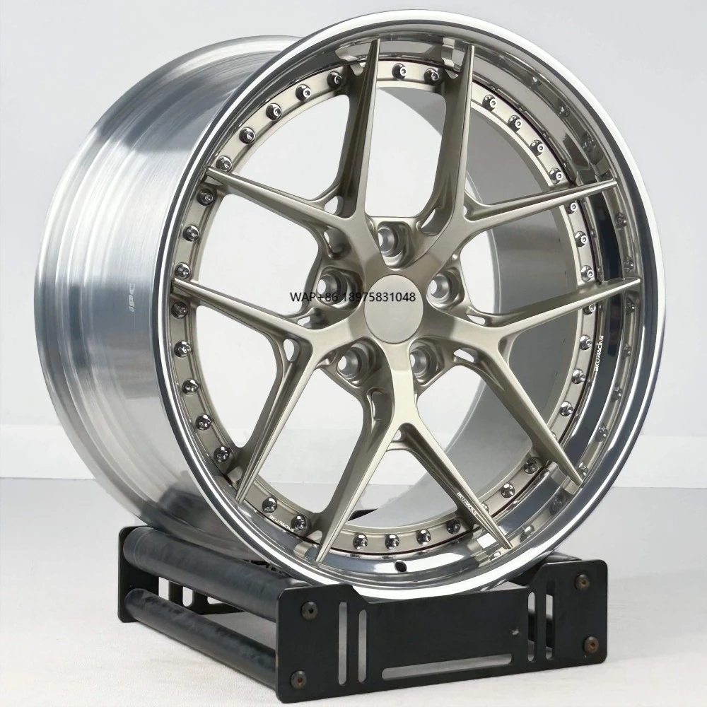 

2 Piece Forged Wheels for M3 M4 G20 G21 G22 G23 G80 G82 5x112 Rims 17 18 19 20 21 Inch 5Y Spoke Silver Wheels