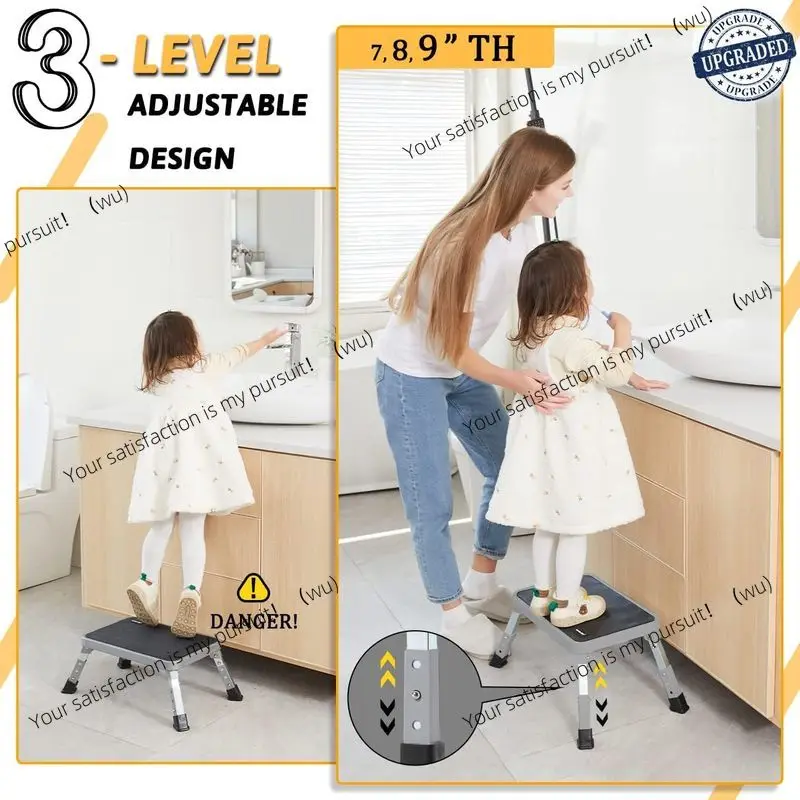 Multi Functional Telescopic Zigzag Ladder, Household Staircase, Indoor Lifting And Folding Ladder 3-layer Adjustable Folding