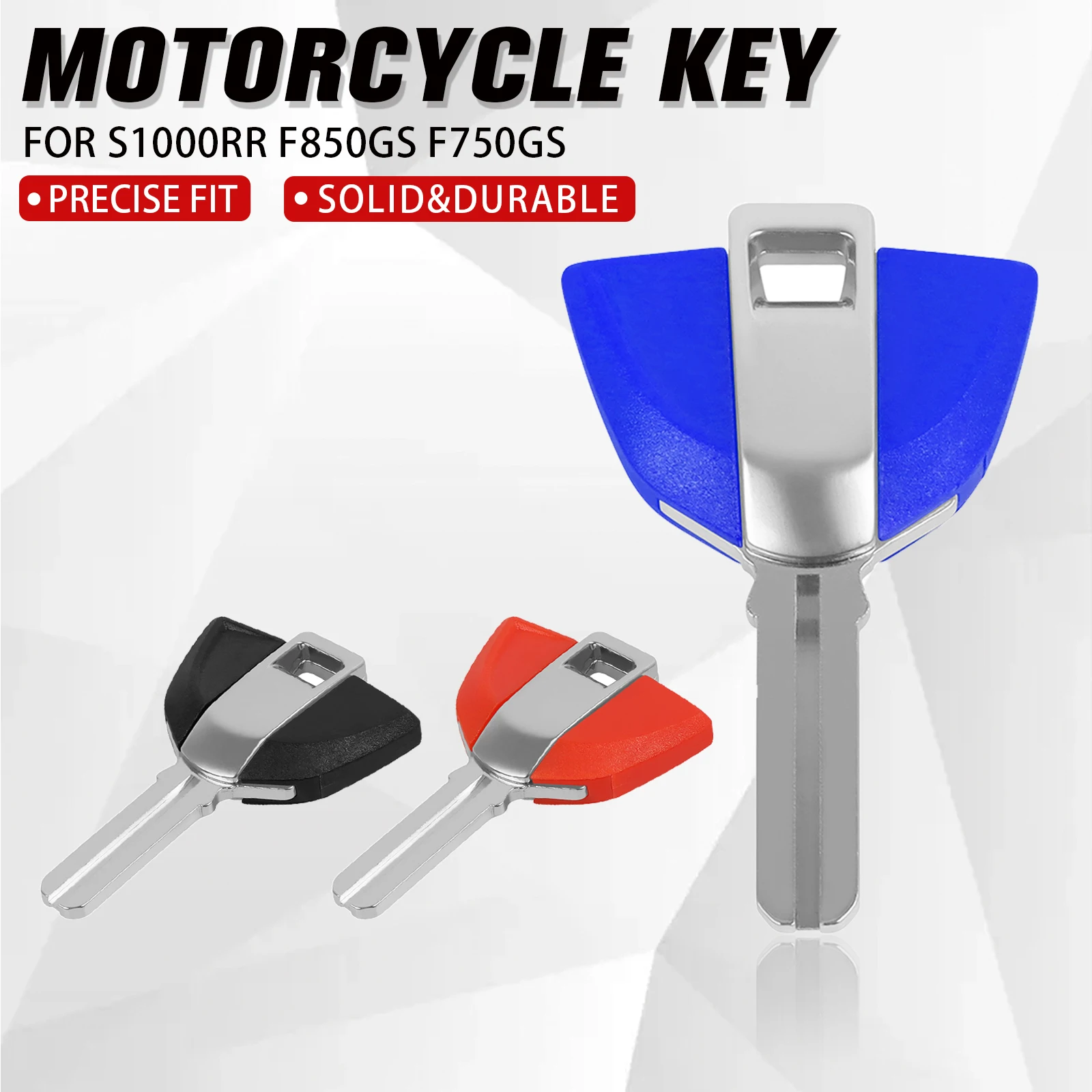 

Motorcycle Blank Key Uncut Blade Keys For BMW S1000RR F650GS F700GS F750GS F800GS F850GS K1200R K1300R K1300GT R1200RT R1200GS