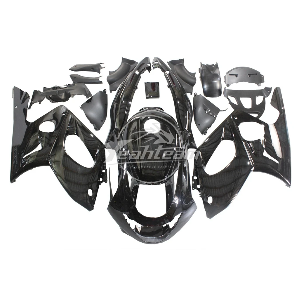 Injection Molded Fairing Kit For YAMAHA Thundercat YZF-600R ABS Cowling Set with Tank Cover YZF 600 R 600R 1996-2007 Gloss Black