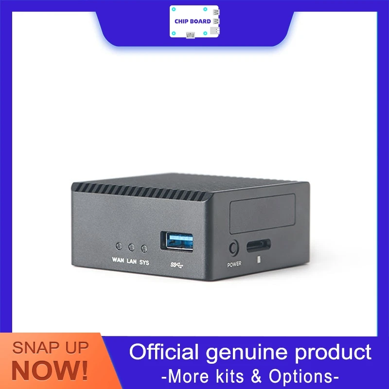 

NanoPi R76S Industrial SBC with RK3576, LPDDR5, Dual 2.5G Ethernet, HDMI and AI Edge Gateway Capabilities