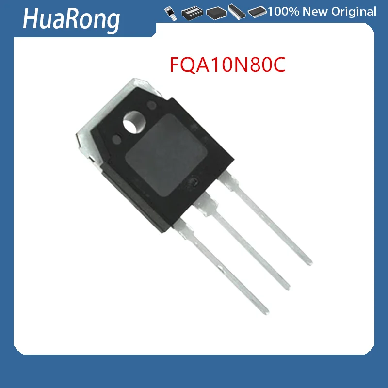 

10PCS FQA10N80C FQA10N80 SSH10N80A SSH10N80 10N80 TO-3P 10A 800V