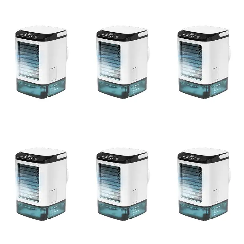 6Pack X(Portable Air Conditioner Fan Dual Ultrasonic Atomization Speed Mute Air Cooler