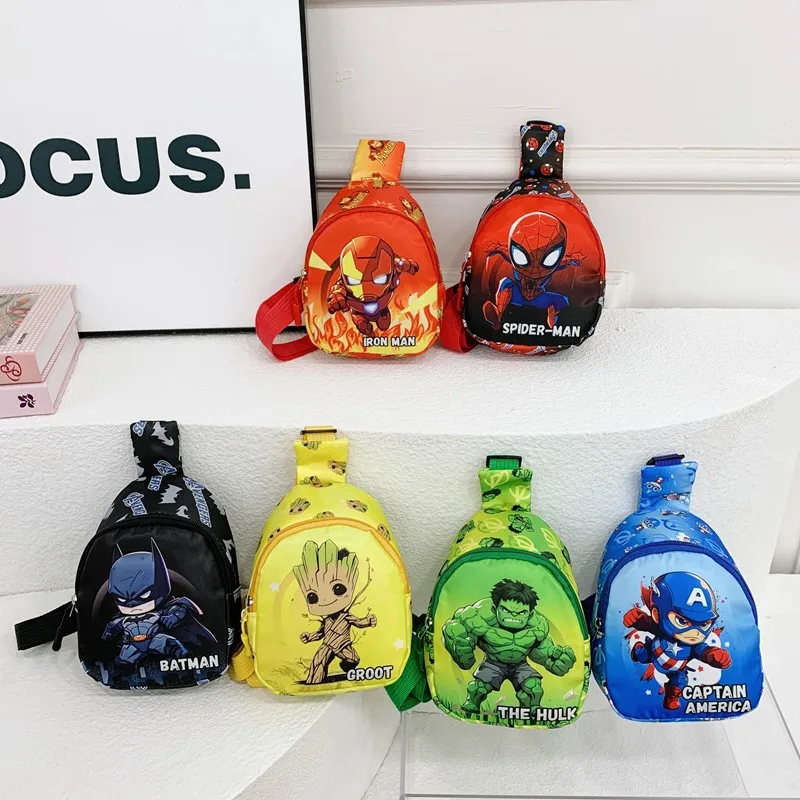 

1pcs cartooncutechest bag foreign style printedmini crossbody bag 2025 new small changebag