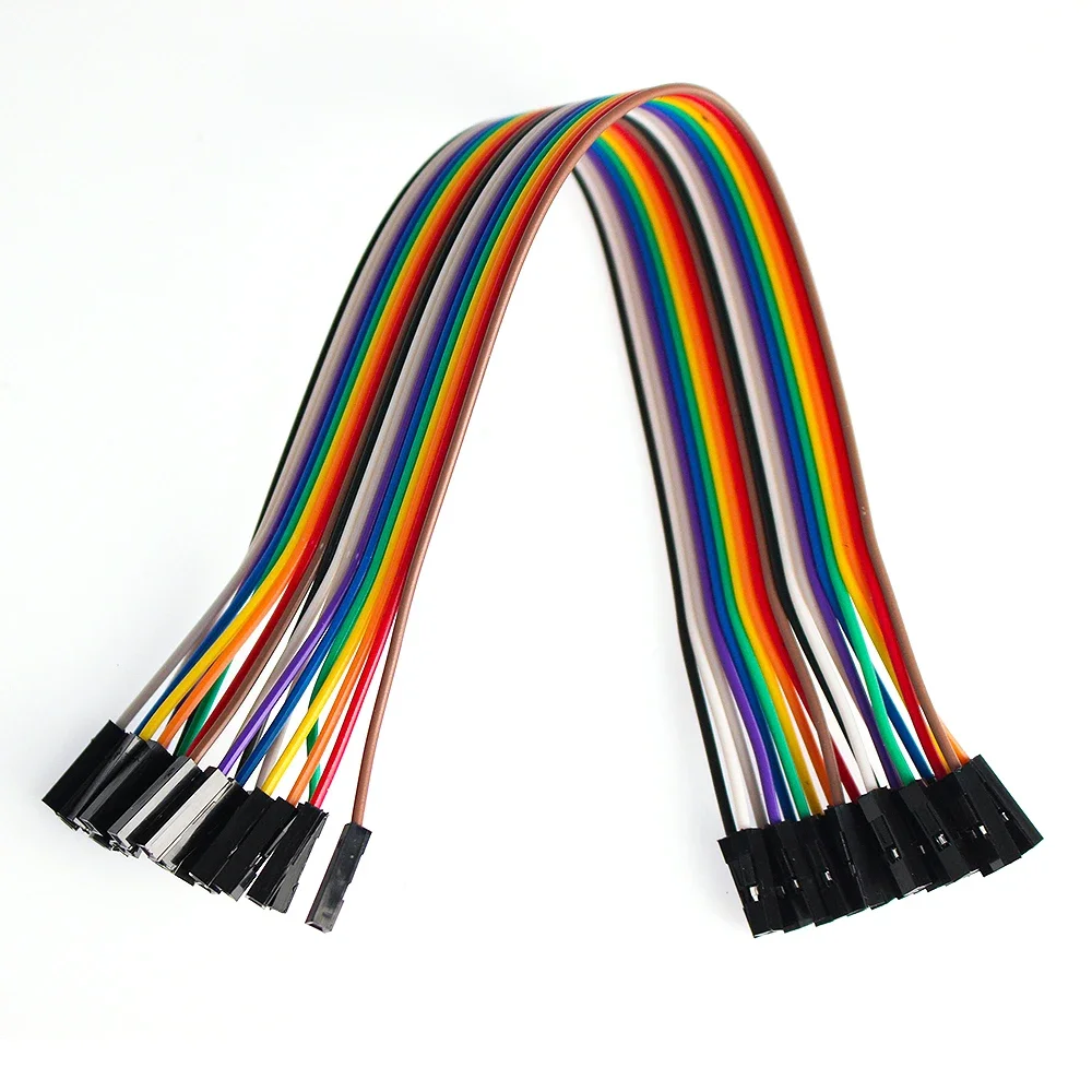 Dupont Wire 20pin Male to Female, 20pin Male to Male, 20pin Female to Female Breadboard Jumper Ribbon Cables Kit for Arduino