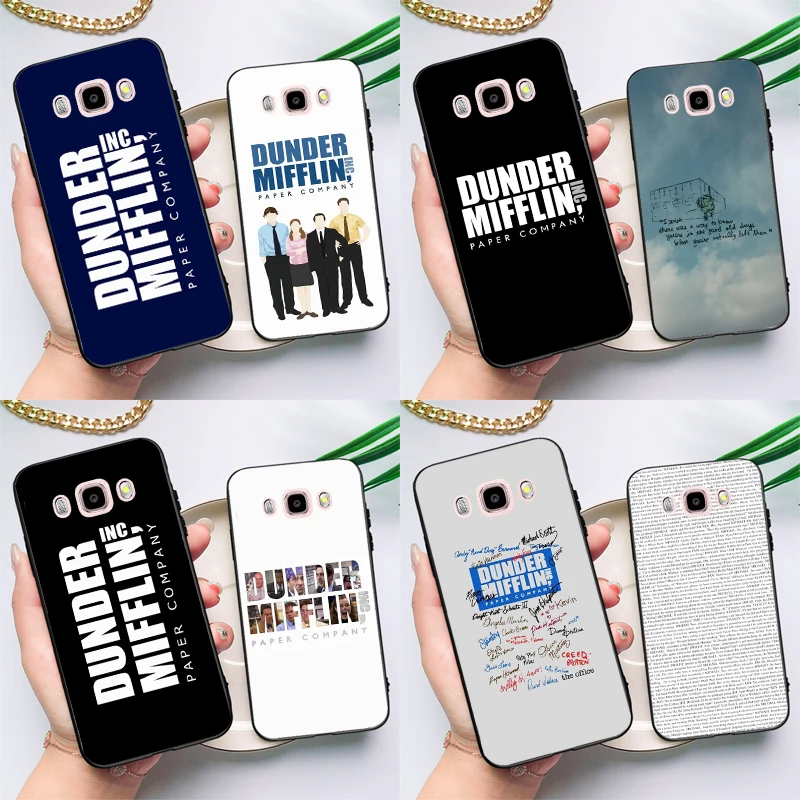 Dunder Mifflin The Office Phone Case For Samsung A3 A5 2016 J3 J5 J7 2017 J8 A6 A8 J4 J6 Plus A9 2018 Cover Coque