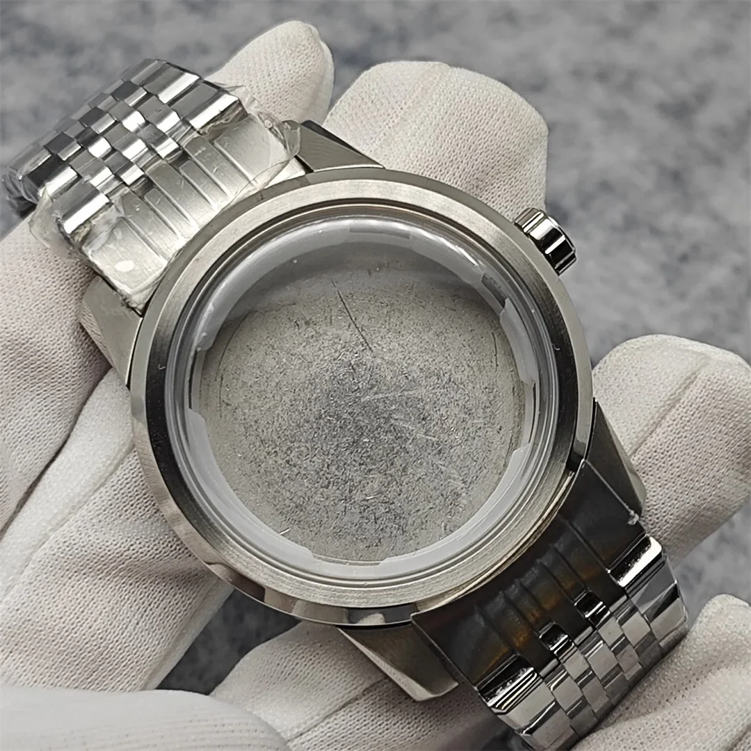 40mm NH35 Watch Case for KING Series Mechanical Watches Modification Parts with 32.5mm Dial for SJE089J1 NH36 Movement