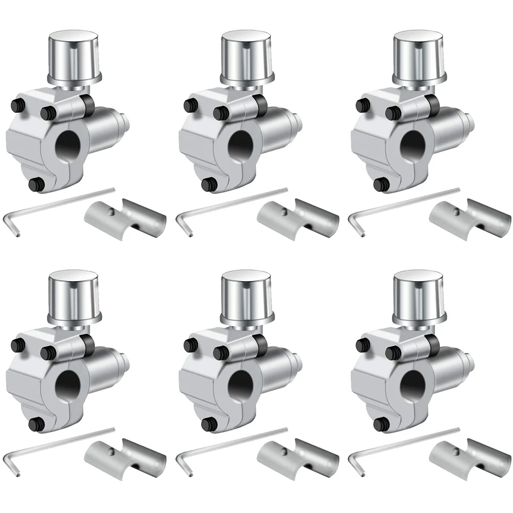 

A14G-6Pack BPV-31 Piercing Valve Line Tap Valve Kits Adjustable Valve for Air Conditioners HVAC 1/4inch,5/16inch,3/8inch