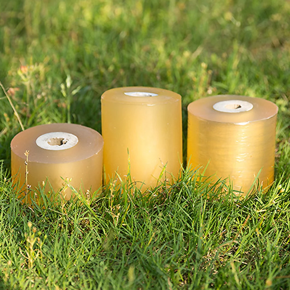 2Cm X 100M / 1 Roll Enten Tape Tuingereedschap Fruit Boom Snoeischaar Engraft Tak Tuinieren Binden Riem pvc Tie Tape 2Cm 3Cm 5Cm