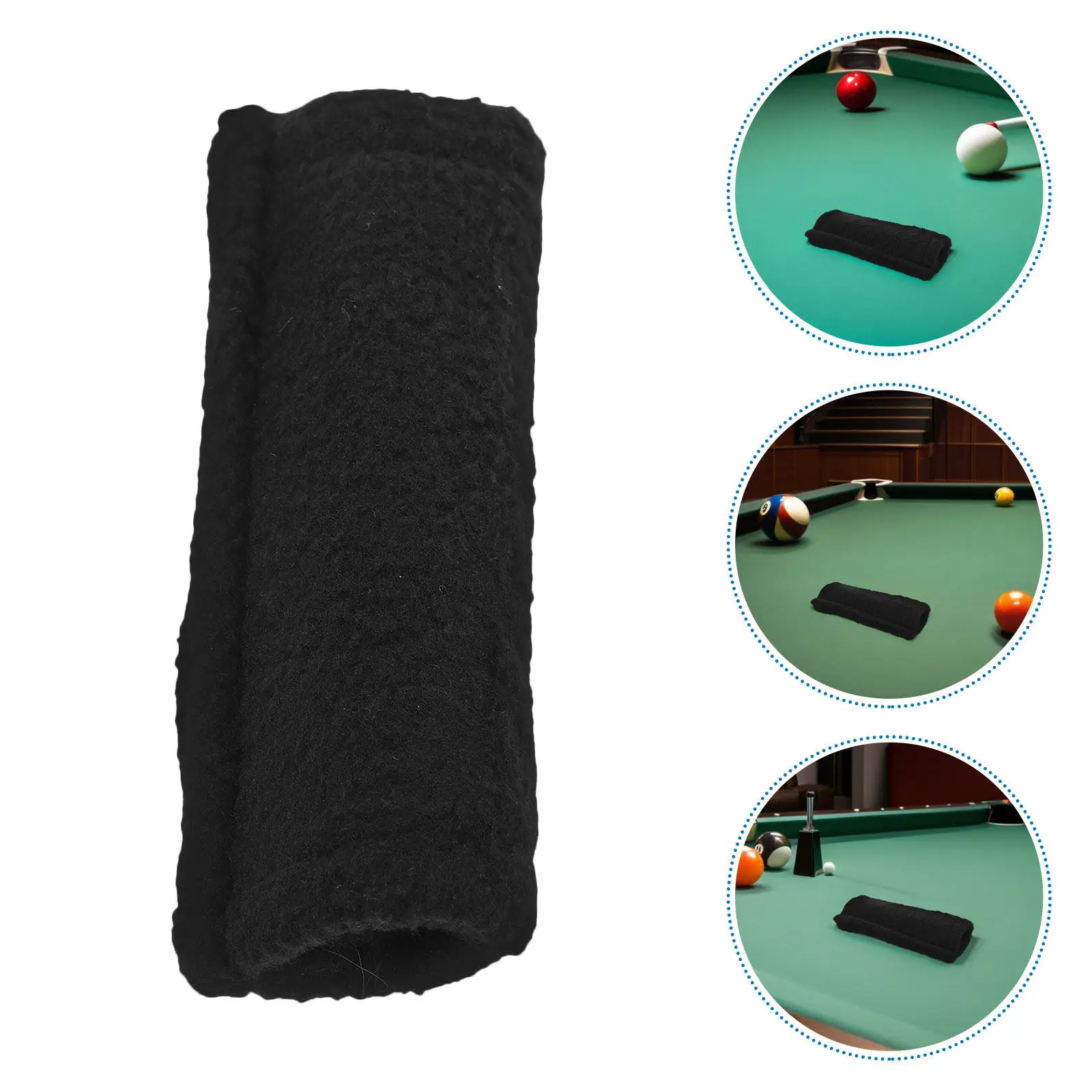 

4Pcs Billiard Cue Shaft Cleaner Soft Cloth Professional Pool Cue Polishing Cleaning Wipes Snooker Club Maintenance Accessories