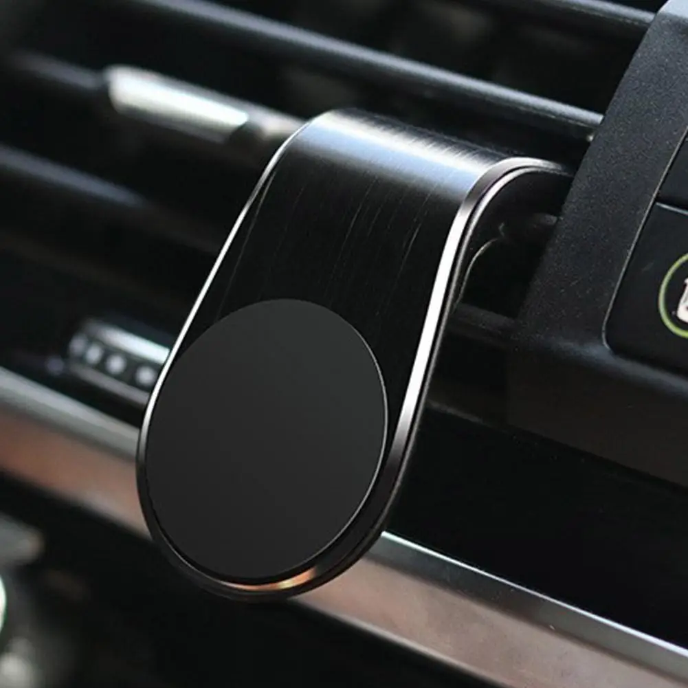 Car Magnetic Phone Mount Air Vent Clip Holder Strong Magnet Mobile Phone Bracket Universal Support For iPhone 16 Pro Samsung