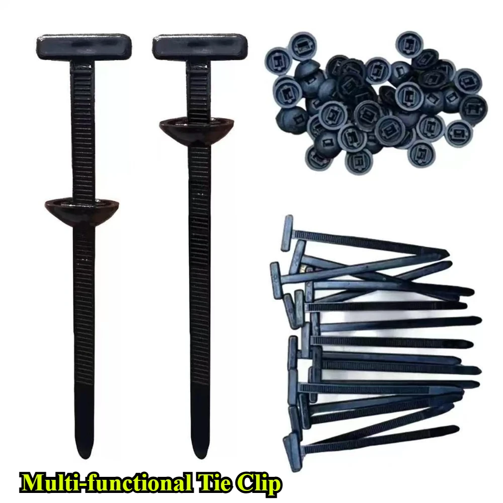 

Cable Tie Plastic Ties Tools Heavy-duty Zipper Ties Holders (with Pins and Button Designs) Wire Arrangement Body Fasteners Home