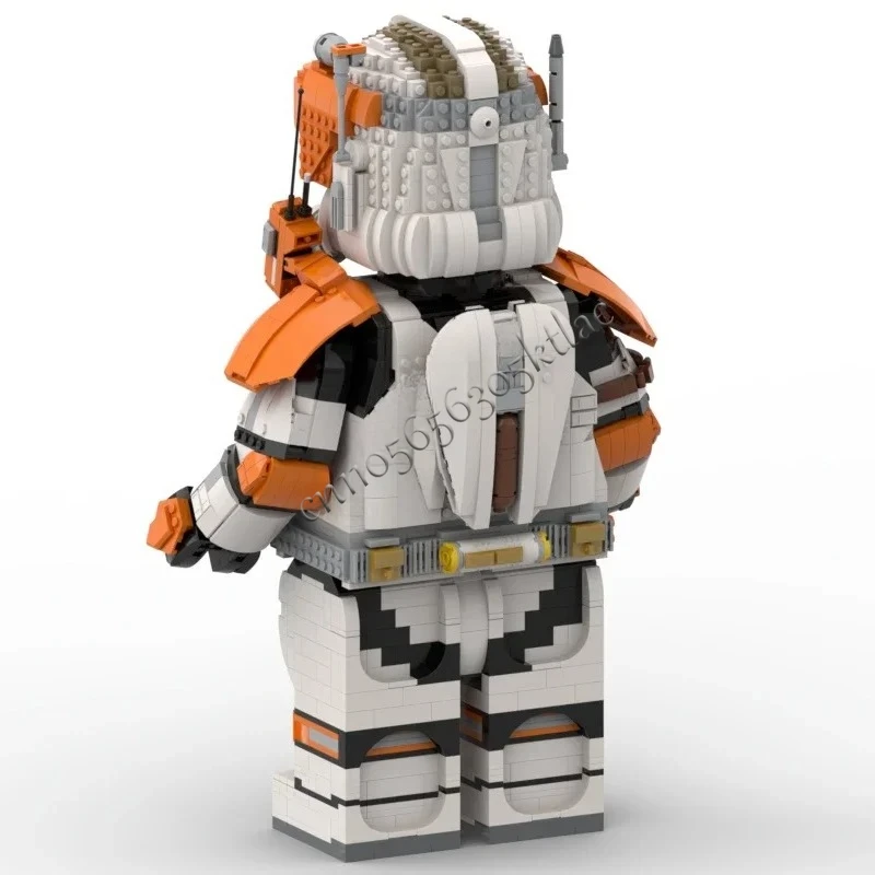 2809 PCS Moc Star Battle Commander Cody Phase 2 Megafigure Model Bouwstenen Bricks Diy Creatieve Assemblage Kinderen aanwezig