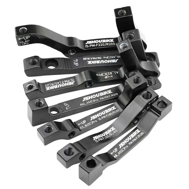 AliExpress JSHOU BIKE PM/IS MTB Disc Brake Mount Adapter 140mm 160mm 180mm 203mm Rotor Mountain Bike Fork Frame Rear Caliper Converter For Shimano