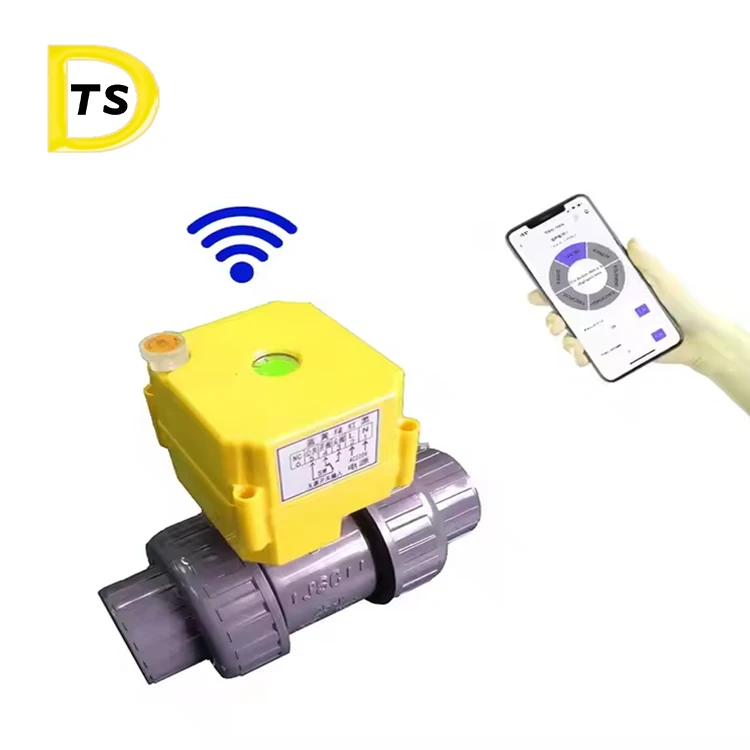 High Quality Customisable Smart Water Valve WiFi Mobile Actuator Control Full Port Motorised Valves DC and AC Ball Valves