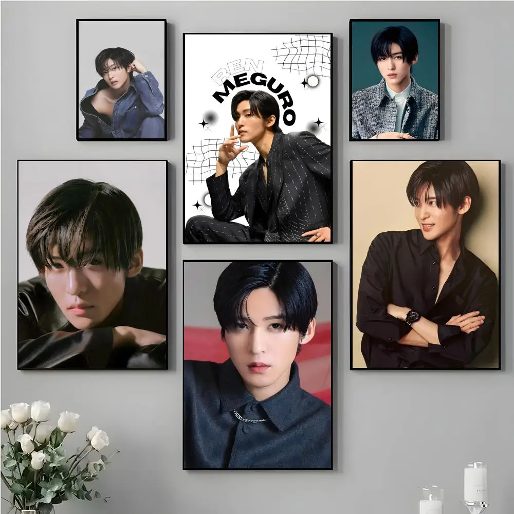 Pintura de Actor M-Meguro RenS, impresión HD, lienzo personalizado, Mural de pared, póster artístico, fotos para decoración del hogar y sala de estar