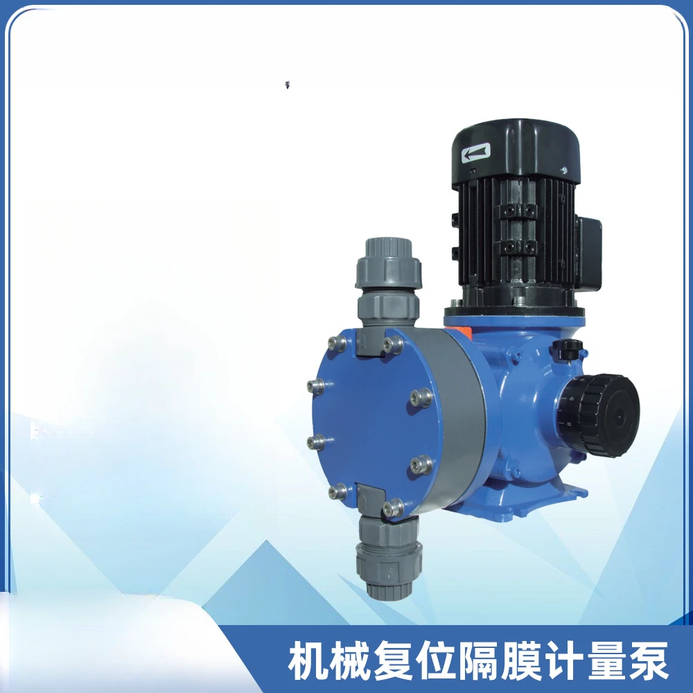 MM1/MM2 mechanical diaphragm metering pump large flow PVC/PVDF/stainless steel pump head water treatment