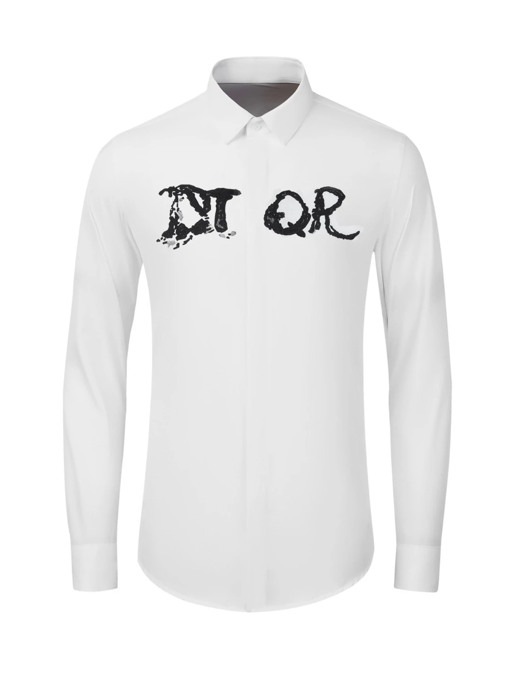 

Мужская хлопковая молодежная одежда с длинным рукавом, осенне-зимняя, с вышивкой букв DR, декоративная, модная, для трансграничной торговли