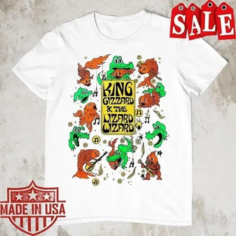 

King Gizzard And The Lizard Wizard Cotton For Fans T Shirt