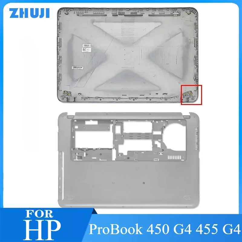 

New For HP ProBook 450 G4 455 G4 Series Screen Back Cover LCD Back Cover Bottom Case Topcase Rear Lid Top Back Case Silver