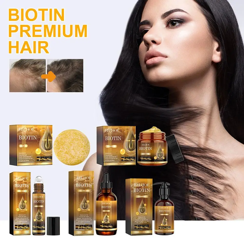 Rapid Essence Soap Biotin Dense Hair Deep Cleaning Moisturizing Prevention Fixation Hair Scalp Care Dense Products I5F4