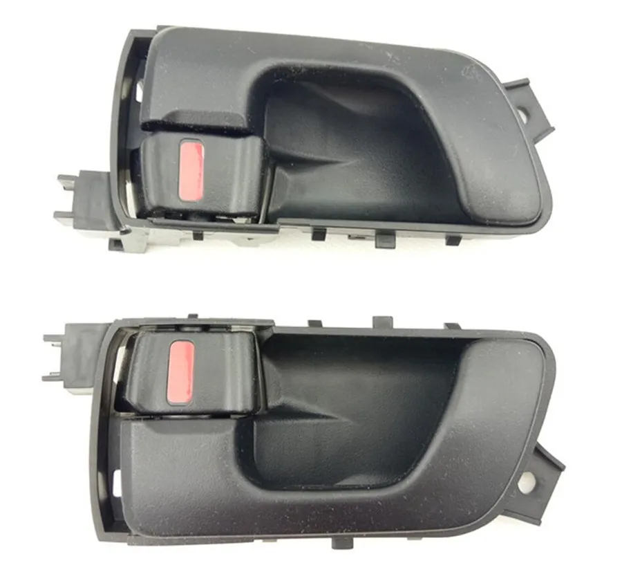 A Pair Car Interior Door Handles Inside Inner Door knob FOR MITSUBISHI SHOGUN PININ 1999-2005 PAJERO/MONTERO IO/H60W / H70W 01/9