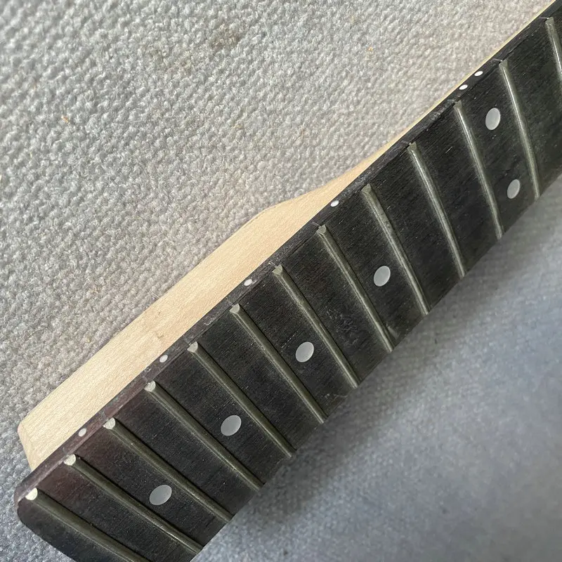 jN850 Costom Order Uncut Headstock ST Electric Guitar Neck 22 Frets  648MM Scales Length Unfinished DIY & Replace Parts