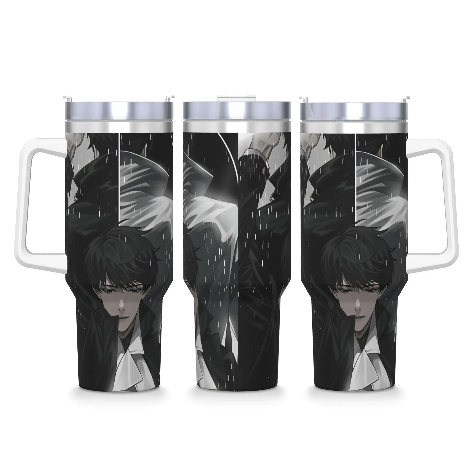 Omniscient Readers Viewpoint Tumbler  Cold Drink Water Bottle Leakproof Stainless Steel Thermal Mug Travelist Mugs Cup