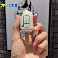 TPU Remote Car Key Fob Case Cover for Mitsubishi Eclipse CROSS Outlander SPORT Mirage G4 Lancer 2/3 Buttons Shell Fob Holder