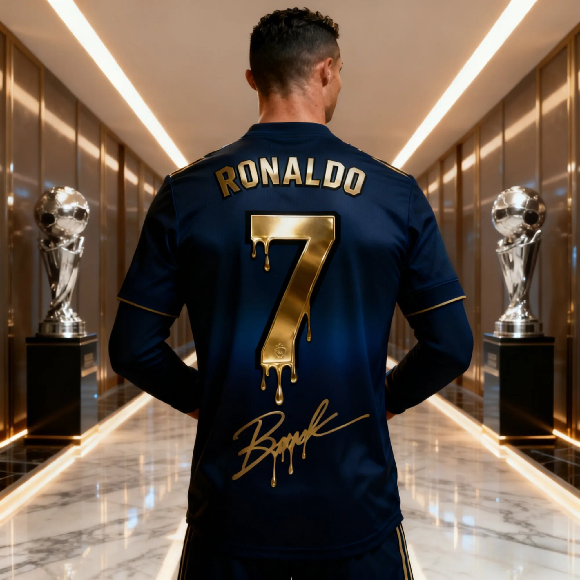 T-shirt de sport 3D édition commémorative 2026, maillot de football Ronaldo, tenue d'entraînement pour supporters, haut décontracté et confortable