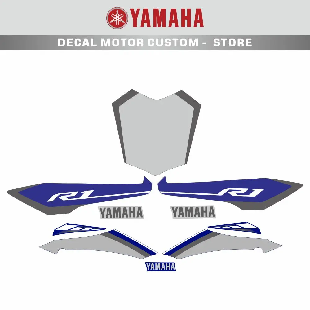 

Body decoration protection Fairing sticker motorcycle decal for YAMAHA YZF R1 YZFR1 2015 2016 2017 2018 2019