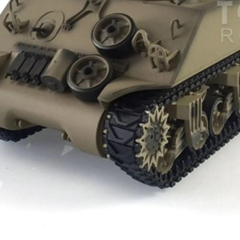 

Игрушечный танк HENG LONG 1/16 M4A3 Sherman RC с индивидуальной настройкой 7.0, модель Toucan 3898, с откатом ствола на 360 градусов ° Металлические игрушки-танки Ready to Run Panzer TH19791