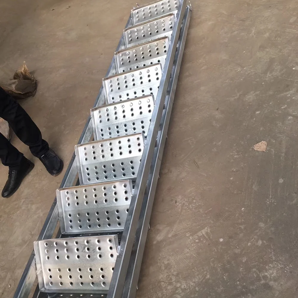 Aluminium Folding Ladder, Safety Multipurpose Scaffold, 4 Step Industrial Ladder, Lightweight Portable Design