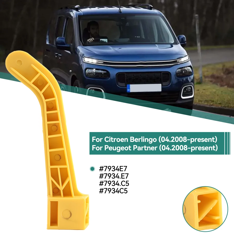 Tirador de capó, manija de bloqueo del capó, for Peugeot Partner y Citroën Berlingo (2008-2017), número de pieza 7934E7