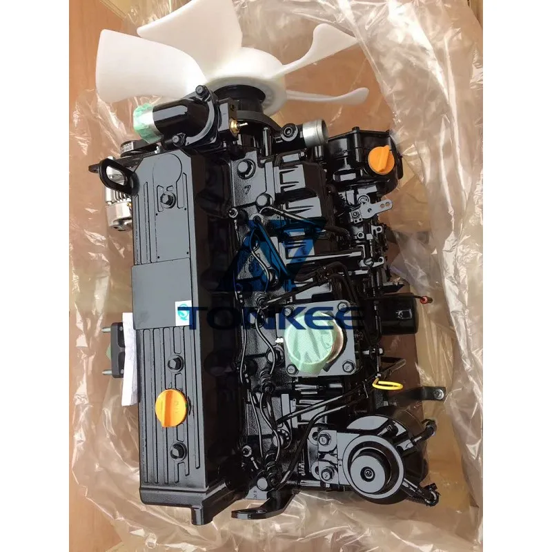 Conjunto completo de motor yanmar nuevo y genuino 4TNE98 2005 Tb175 para excavadora Yanmar