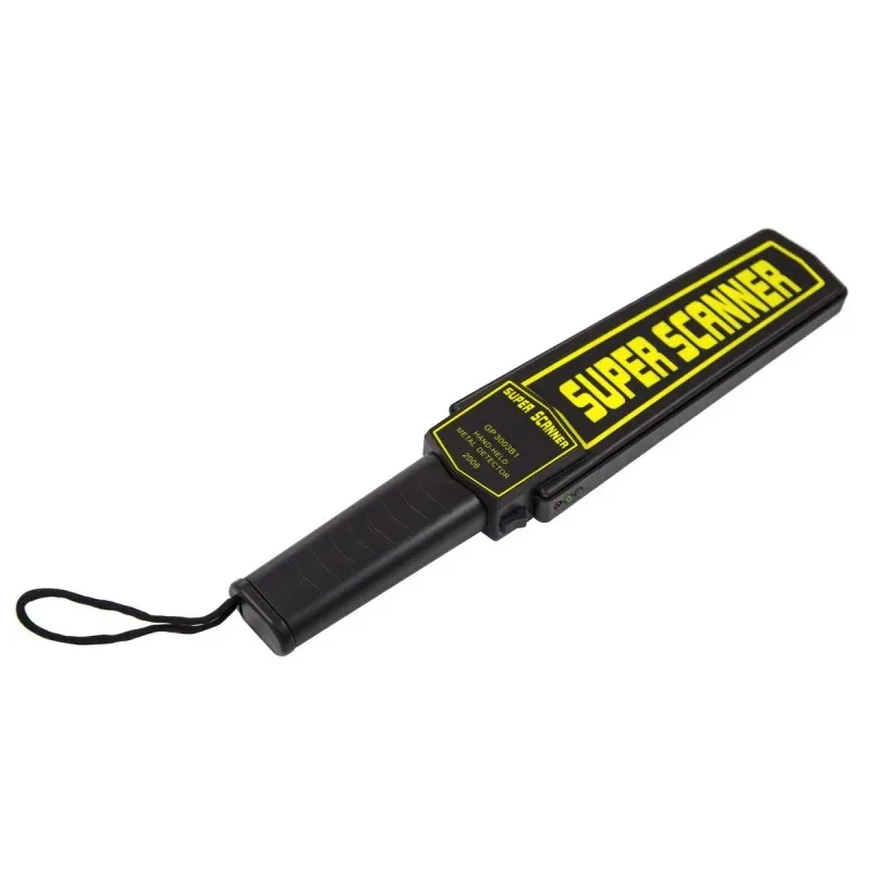 

Ручной металлоискатель высокой чувствительности для досмотра, портативный сканер безопасности для аэропортов, школ и общественных мест