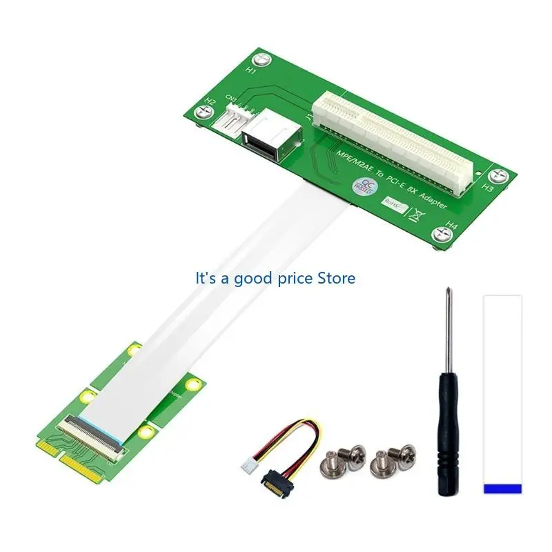 Mini PCIE to PCIE Express Extension Adapter Card USB2.0 HighSpeed FPC Cable