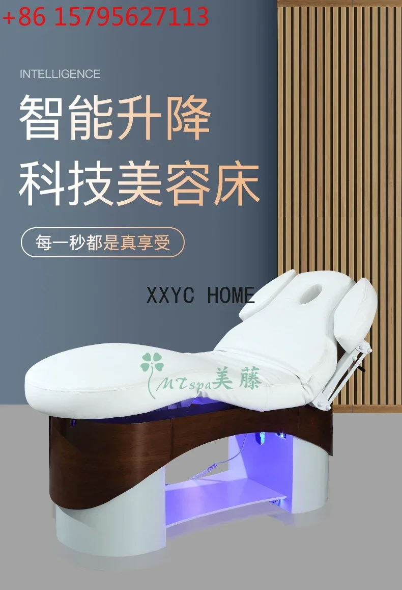 

Электрическая косметологическая кушетка с автоматической регулировкой для коррекции фигуры, многофункциональная кушетка для татуировок, полулежачая