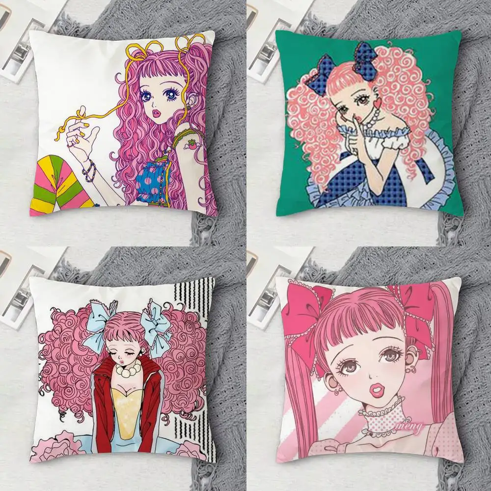 

Happy Berry Double-sided Printed Square Decorative Cushion Cover for Sofa Living Room Home Decor