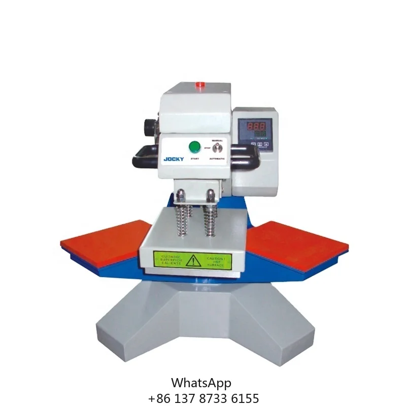 

Пневматический термотрансферный пресс JOCKY JK-G1520 с двумя рабочими станциями