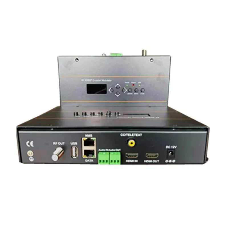 TL-3556 4K 50/60P HD MI H264 H265 DVB-C DVBT ISDB-T ATSC RF Encoder Modulator for Radio & TV Broadcasting Equipment