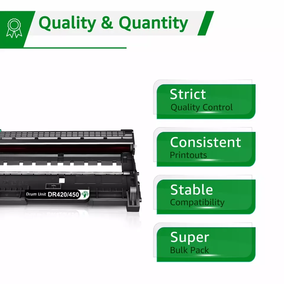 1PK DR420 Drum Unit For Brother DR450 HL-2220 2230 2240 2270DW MFC-7360N Printer