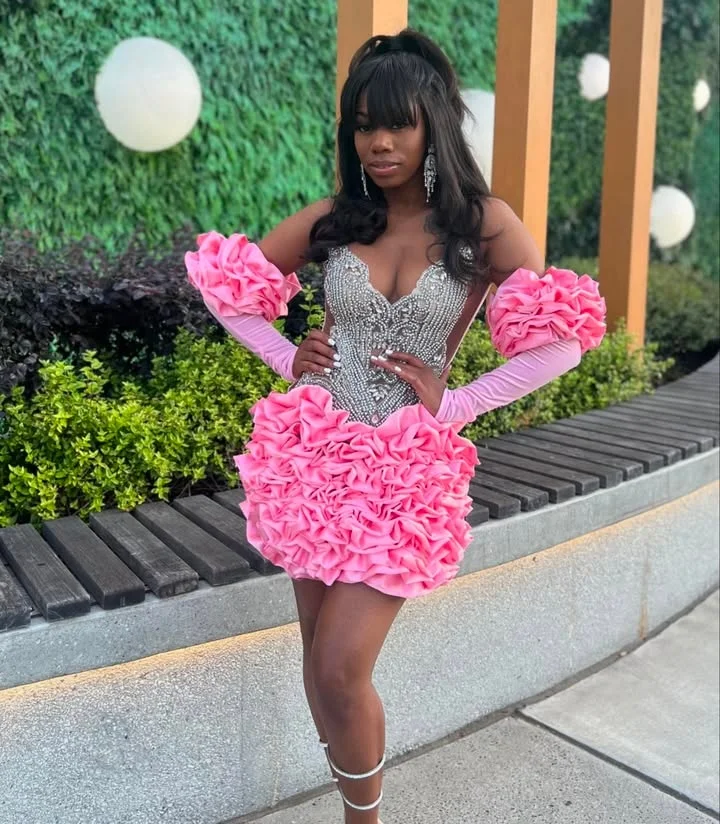 Gorgeous Pink Ruffl… - image