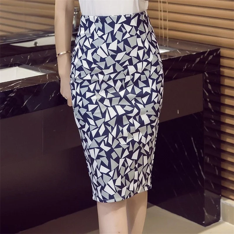 Streetwear Damen-Büro-Röcke für Frauen Übergroße Lässige Sommer-Röcke Y2k Koreanische Elegante Hochtaillierte Arbeitsröcke mit Schlitz Faldas