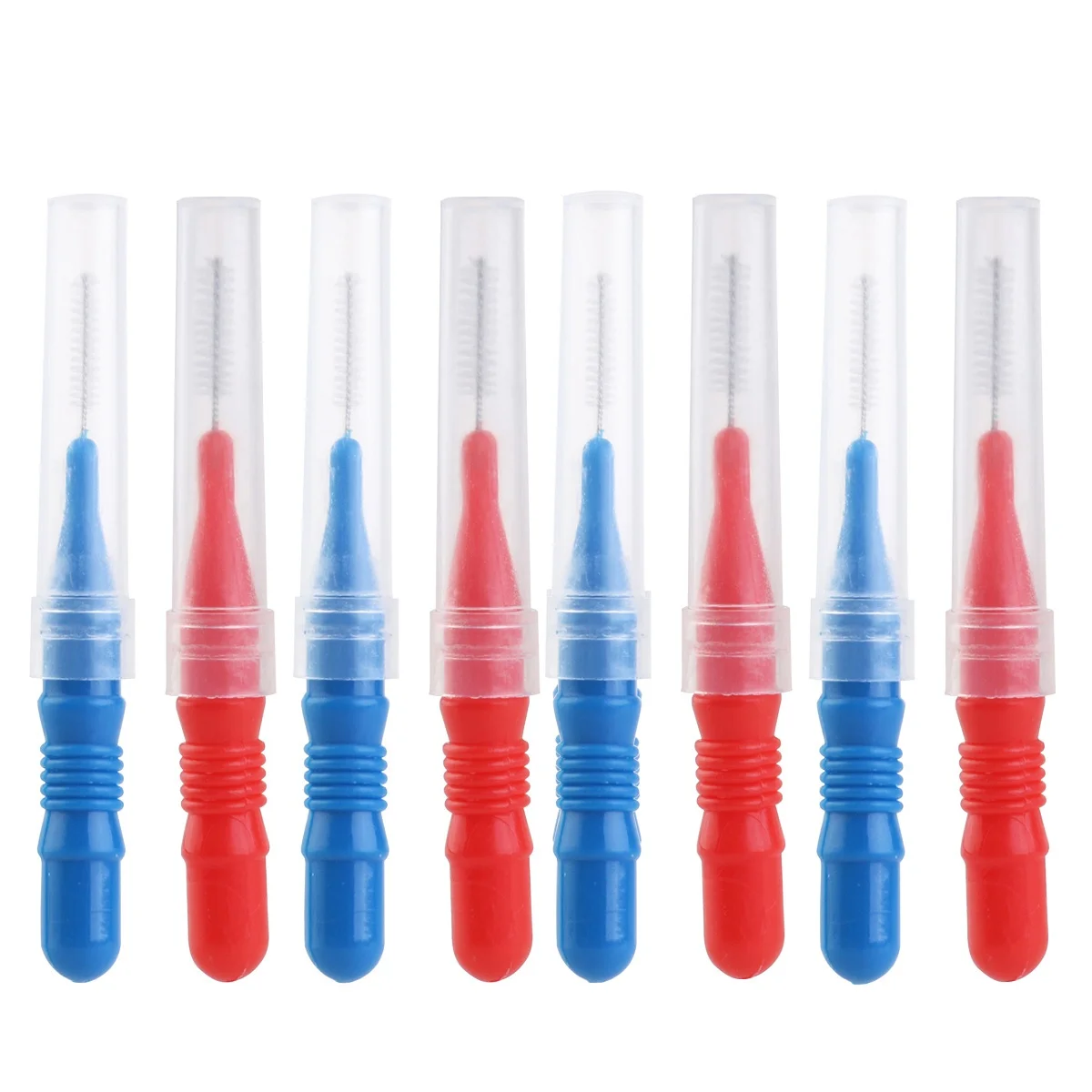 

30 pcs Interdental Brush For Food Debris Removal Oral Care Tool Floss Brush Teeth Cleaning Gum Health Dental Hygiene