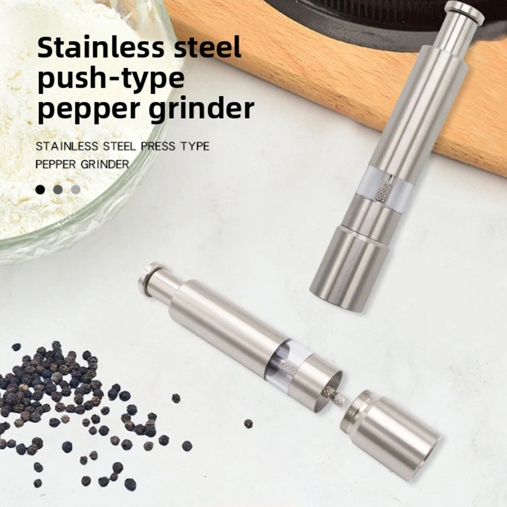 Stainless Steel Small Pepper Crusher Professional Pepper Grinding Tool Kitchen Tool