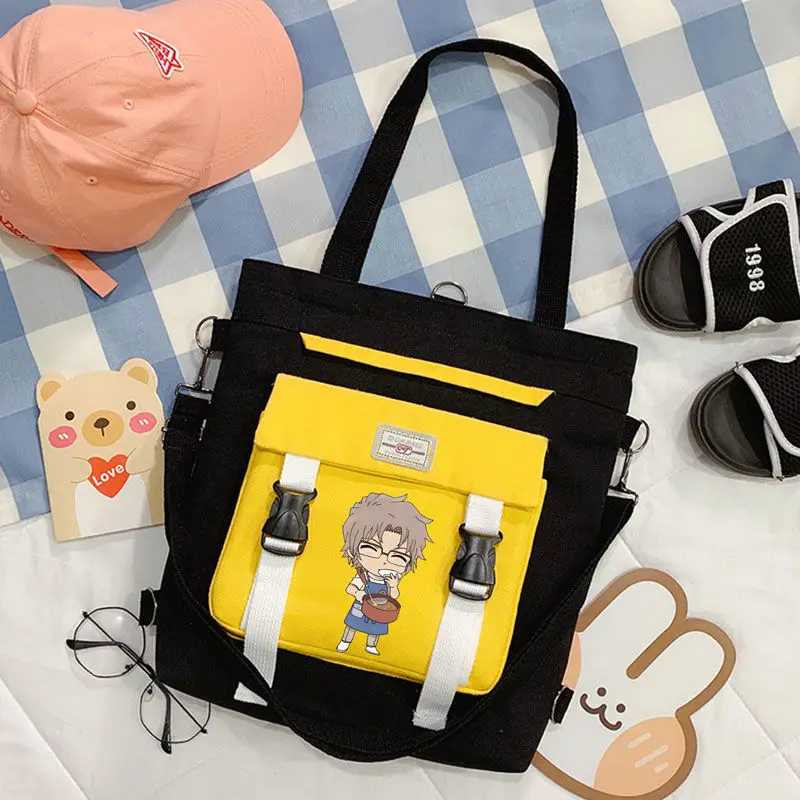 New Detective Conan Kidd Phantom Thief Cartoon Animation Messenger Bag Student Casual Large Capacity Shoulder Bag Handbag Gift